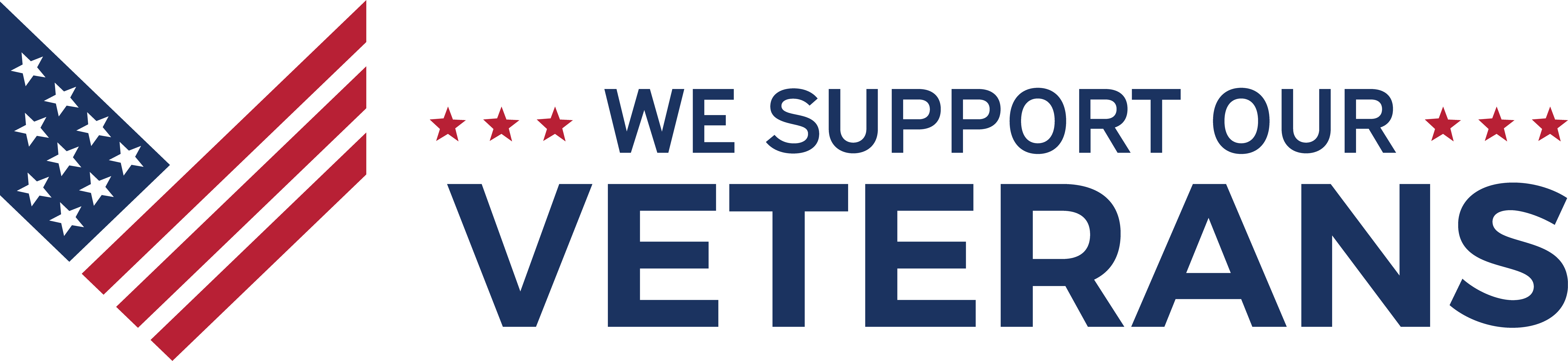 We support veterans
