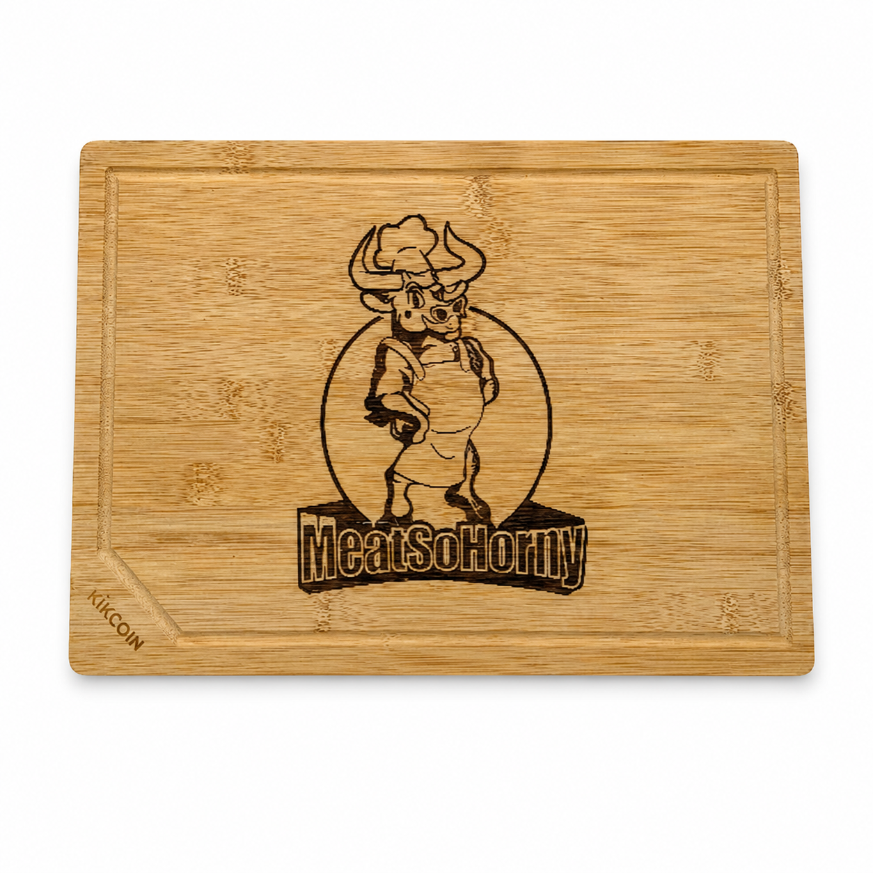 MeatSoHorny Bamboo Cutting Board